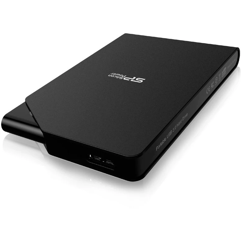 Жесткий диск Silicon Power USB 3.0 1Tb SP010TBPHDS03S3K S03 Stream 2.5&quot черный|Внешние жесткие диски| |