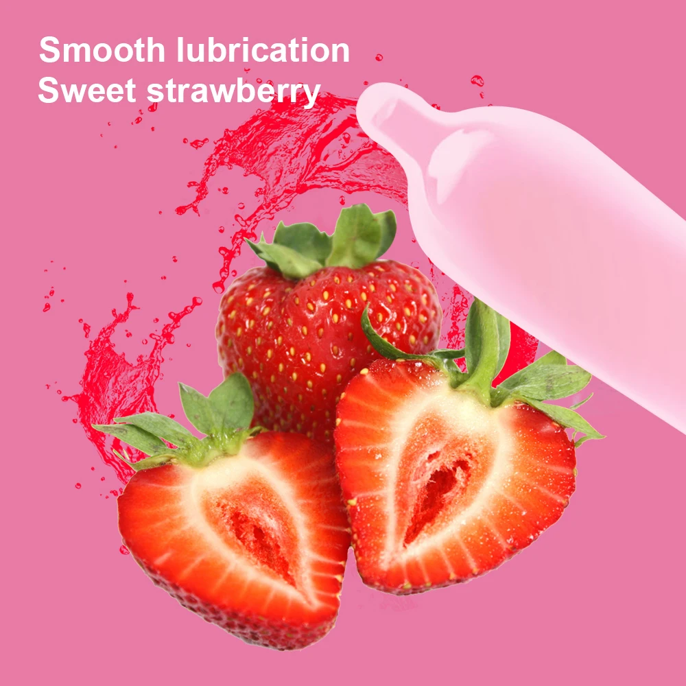 VATINE 10 Pcs/Box 6 Kinds Fruit Smooth Cock Condom Ejaculation Delayed Ultra Thin Lubricated Condoms Sex Toys for Men | Красота и