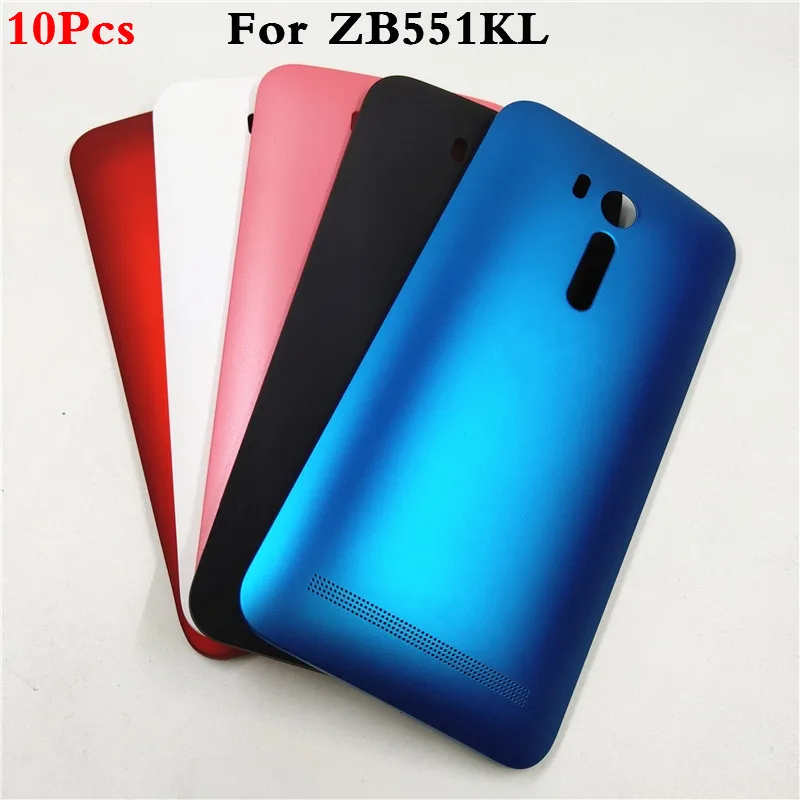 10 шт./лот Новая задняя крышка батарейного отсека чехол для ASUS Zenfone Go ZB551KL с кнопкой
