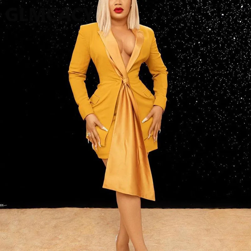 

Новый осенний темпераментный костюм 2021, пиджак, полуюбка, костюм из двух предметов, европейский и американский стиль, костюм с короткой юбко...