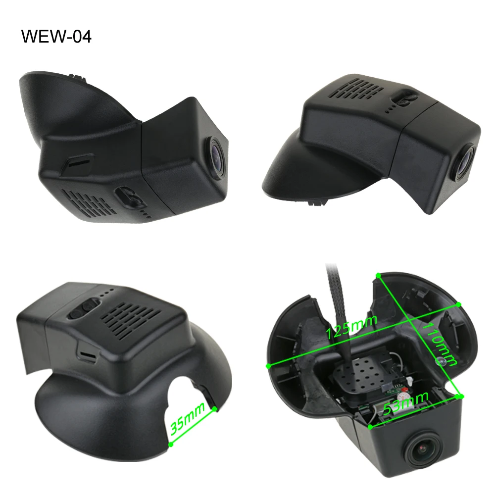 $352.80 SINOSMART Novatek 96672 Wifi DVR Camera for Volvo V60 S60 S80 S80L S90 XC40 XC60 XC70 XC90 App Control SONY IMX323 1080P