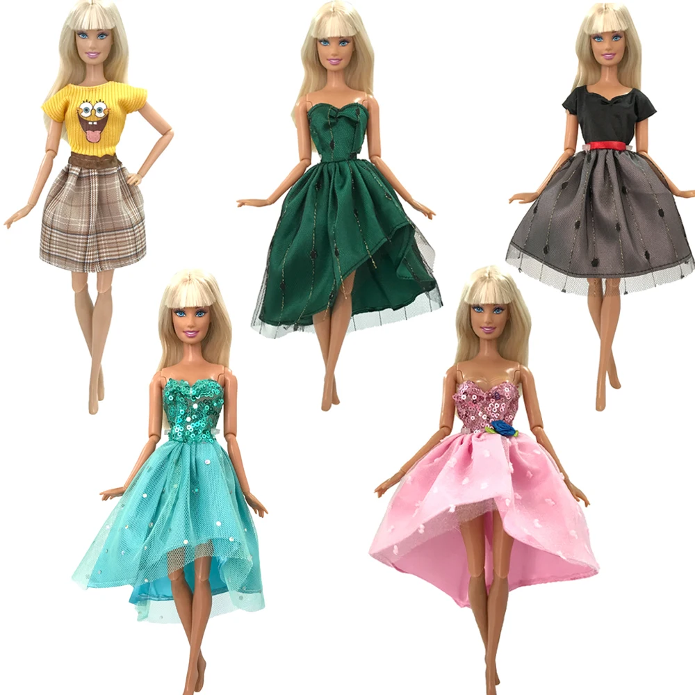 Лидер продаж платье для куклы NK юбка ручной работы модная одежда Барби - Фото №1
