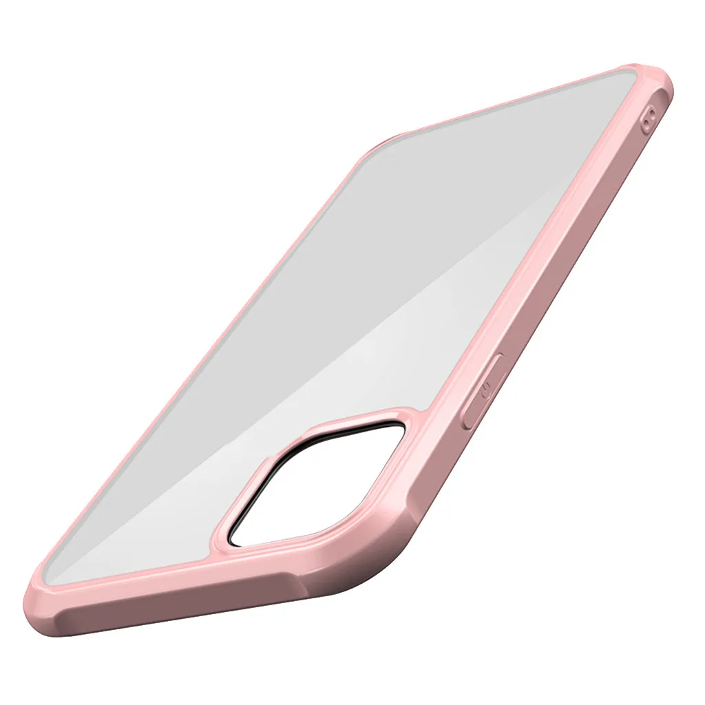 Модный прозрачный ультратонкий защитный чехол для телефона IPhone 11 Pro Жесткий