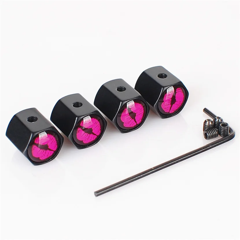 4 шт. колпачки на клапаны автомобильных шин с защитой от кражи|Стержни и клапана| |