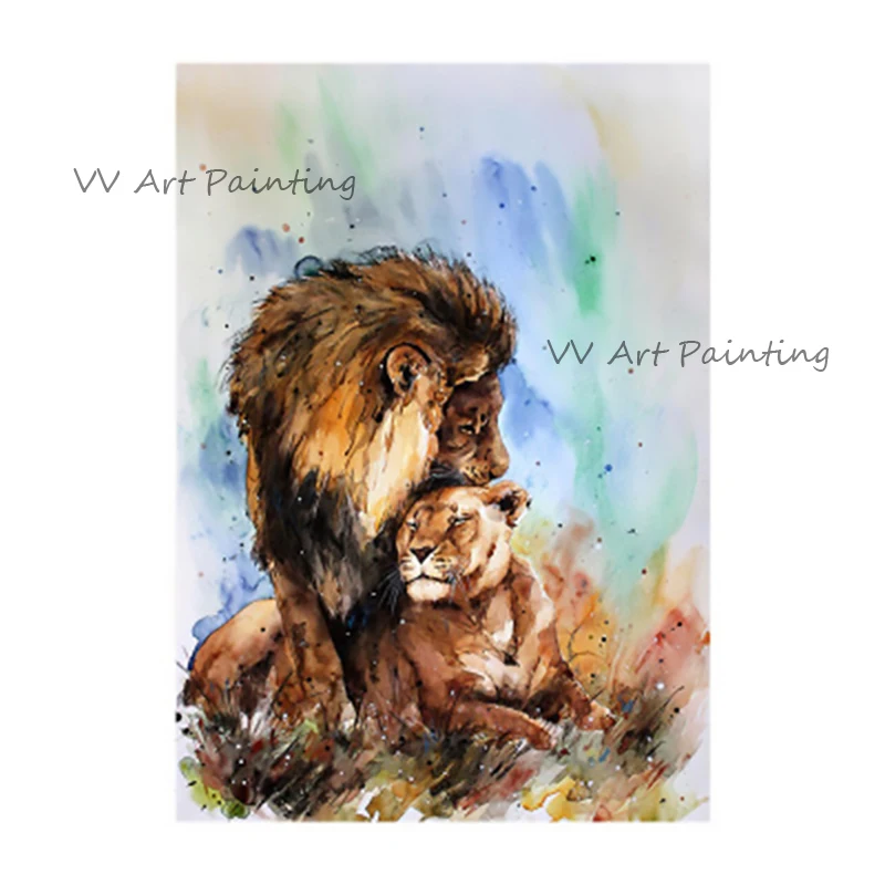 Абстрактная картина маслом на холсте без рамки 100%