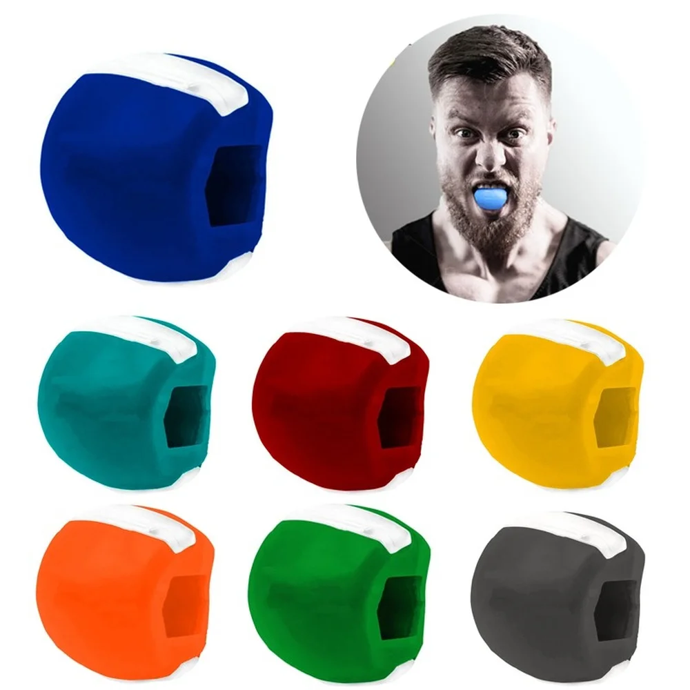 Тренажер для мышц жевательный мяч фитнес-маска лица упражнения линия рта челюсти