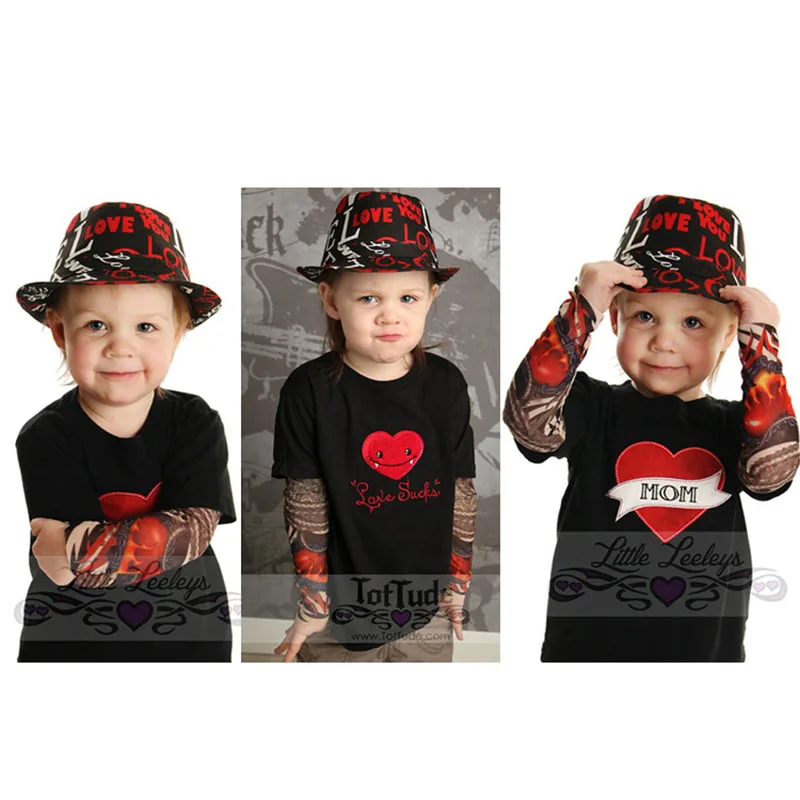 

Summer children's tattoo sleeves for men and women baby sunscreen flower arm sleeves mosquito sleeve sleeves tattoo cool sleeves