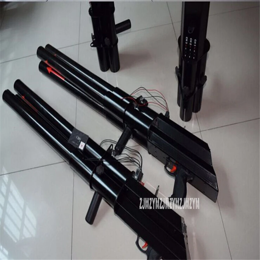 

FH-159 3-Head Paper Spray Wedding Celebration Dj Bar Stage Equipment Props Atmosphere Gun Firework Electronic ColorSalute Gun