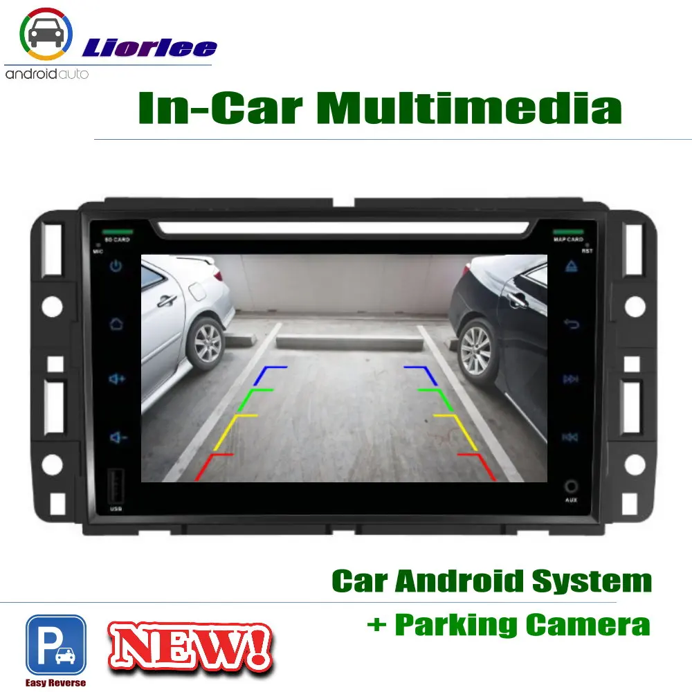 Автомобильная Android система 8 Core A53 процессор IPS ЖК-экран для Chevrolet Suburban 2007 ~ 2012 Радио