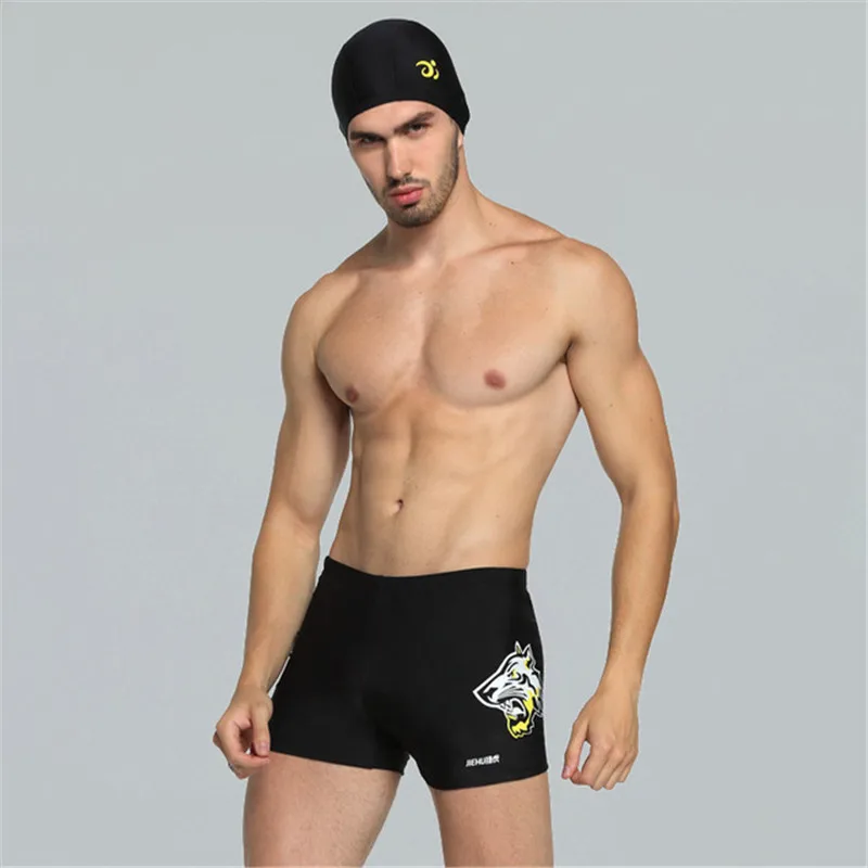 

Men Swimming Trunks Multiple Prints Styles Summer Beach Diving Surfing Boxers High Elastic Quick Dry Breathable Plus Size 4XL