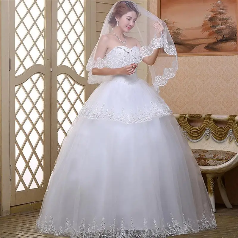 Кружевное длинное белое свадебное Марлевое платье для свадьбы аксессуары