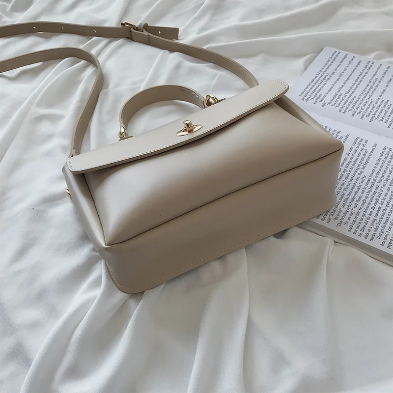 Vintage Leather Satchel Bag Famous Brand Designer Women Briefcase Tote Handbag Shoulder Bags Ladies Fashion Crossbody 2019 | Багаж и сумки