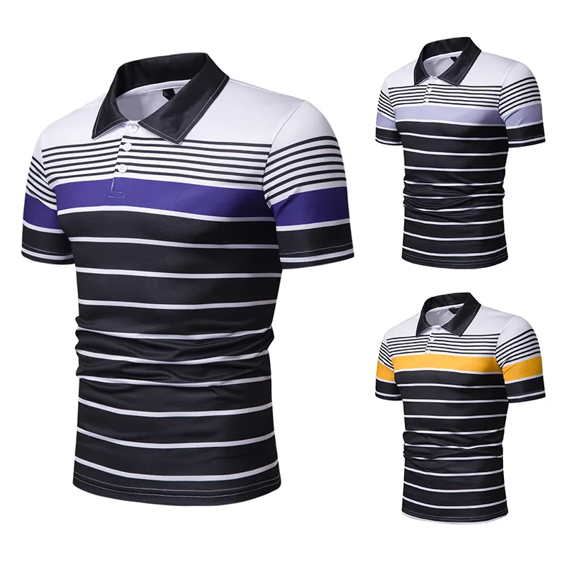 Мужская одежда 2019 летняя модная мужская футболка с коротким рукавом