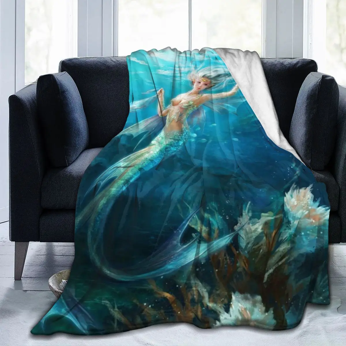

Haikyuu Anime Seascape Sexy 3D Printing Flannel Blanket Plush Blanket Mexican 3DQ Blanket Bed Blanket