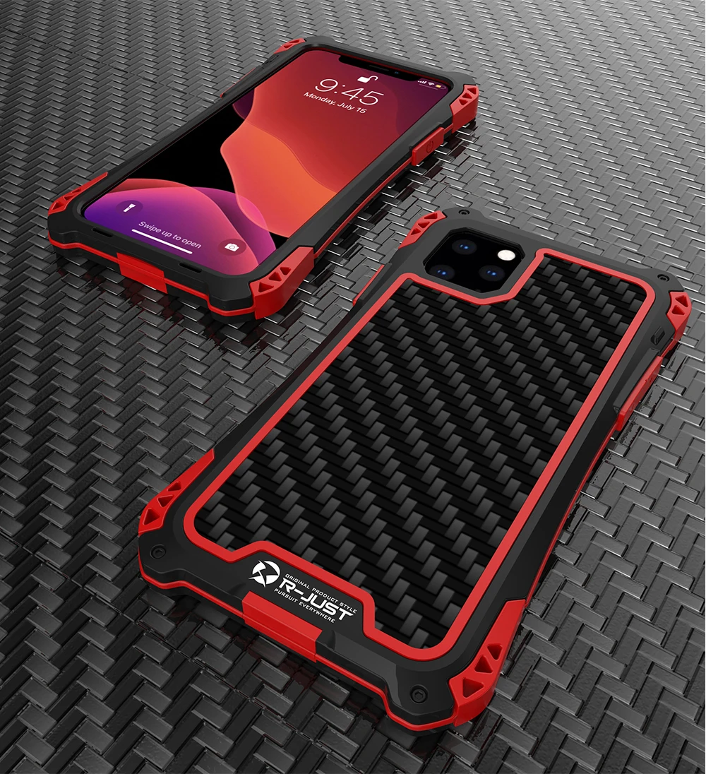 Металлический алюминиевый сверхпрочный бронированный чехол Doom для iPhone 11 iPhone 11 Pro Max чехол для iPhone 11 Pro Max Роскошный чехол