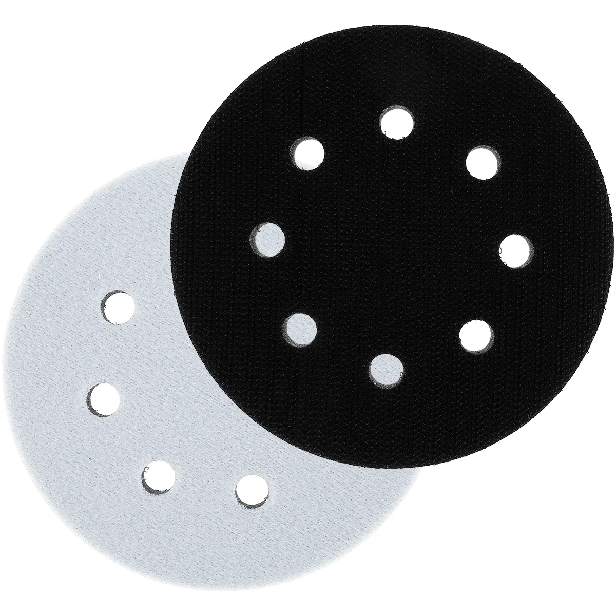 

125mm Soft Sponge Interface Pad Sanding Pad 8 Holes Soft Buffer Sponge 5 Inch Sponge Interface Cushion Pad for Polishing Glass