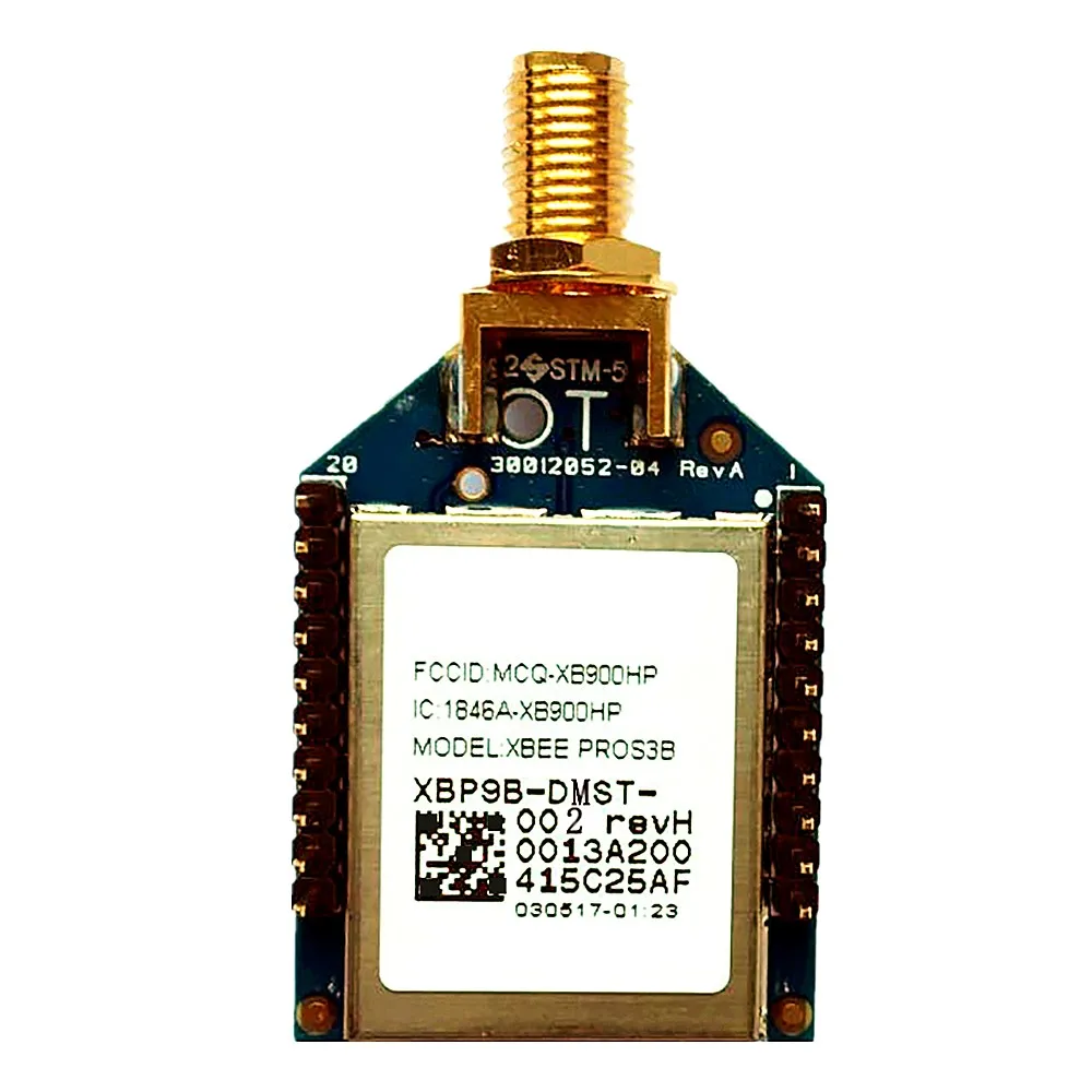Цифровой радиоприемник XBP9B-DPST-001 XBP9B-DMST-002 Digi XBee PRO 900HP S3B | Электронные компоненты и
