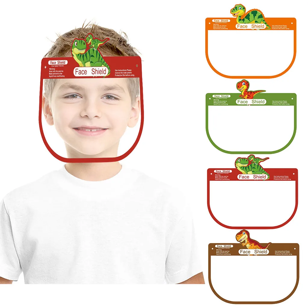

Face Shields Kids Reusable Face Masks Comfortable Durable and Easy To Clean 4pcs Reusable Face Masks for Children Comfortable