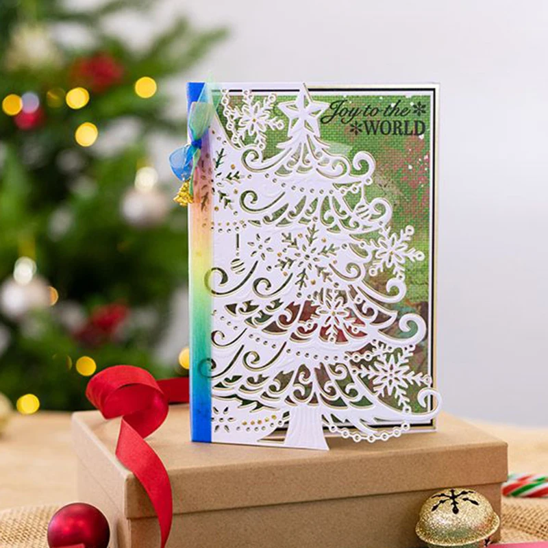 

Panalisacraft Christmas tree Metal Cutting Dies Stencils for DIY Scrapbooking/album Decorative Embossing DIY Paper Cards