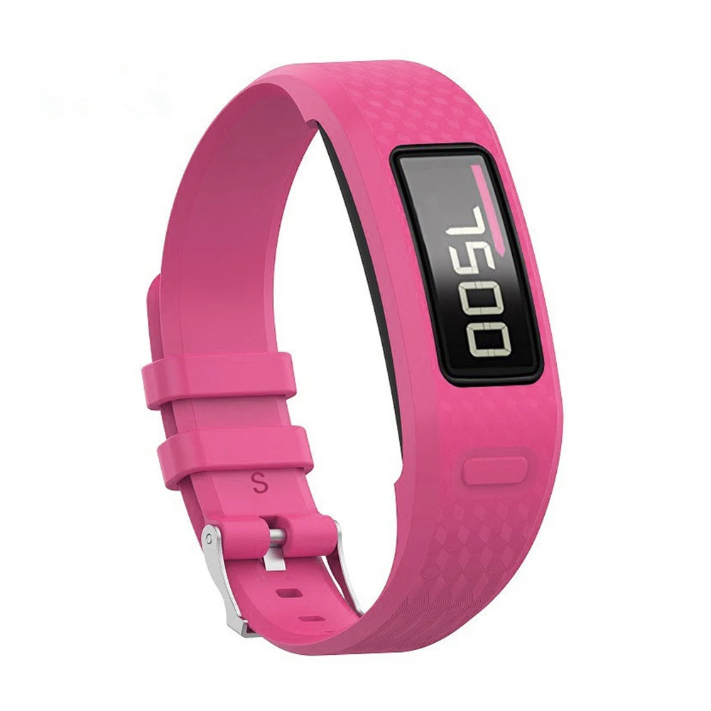 Сменный силиконовый ремешок для наручных часов совместимый с Garmin Vivofit 1/2 HJ55 |