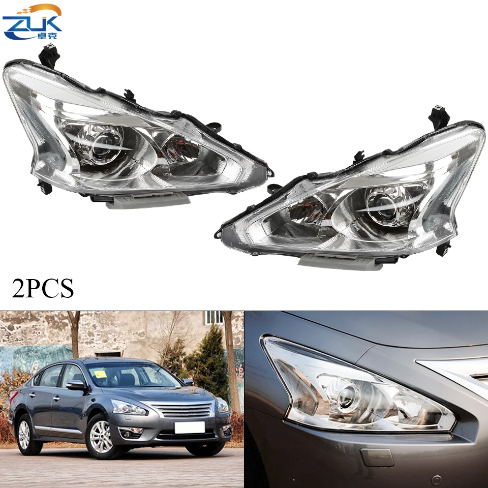 ZUK 2 шт передняя левая/правая фара головного света лампы для NISSAN TEANA ALTIMA L33 2013 2014 2015