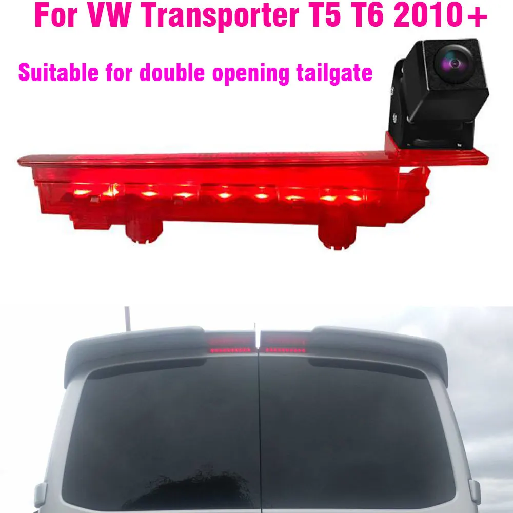 

CCD Автомобильный стоп-сигнал Камера заднего вида для VW Transporter T5 T6 Van 2010-2019 Светодиодный светильник Парковочная камера заднего вида