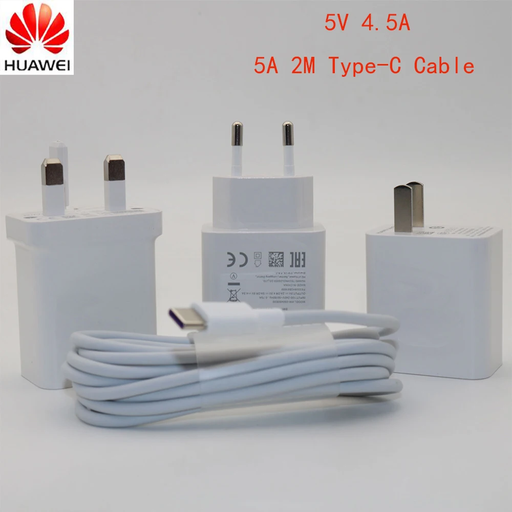 USB кабель для быстрой зарядки Huawei штепсельная вилка