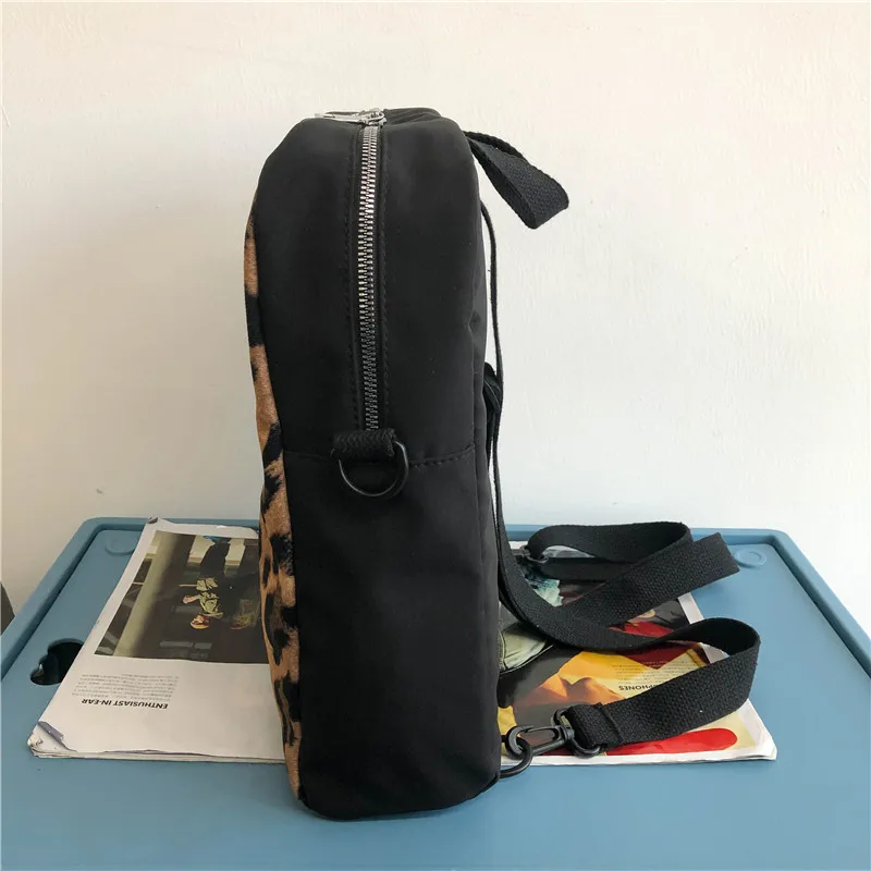 Корова сумка с рисунком Леопард Мини рюкзаки для женщин rugzak mochila antirrobo mujer