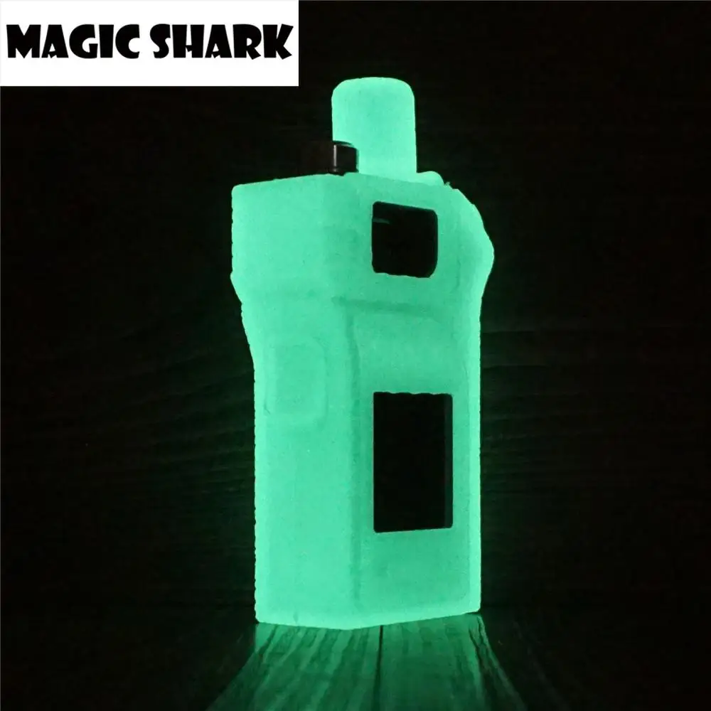 1 шт. модный противоударный силиконовый резиновый чехол для Smok Mag Pod Vape Kit черный