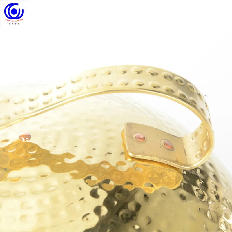 Высококачественная яркая круглая крышка из чистой меди для кухни стейка выпечки