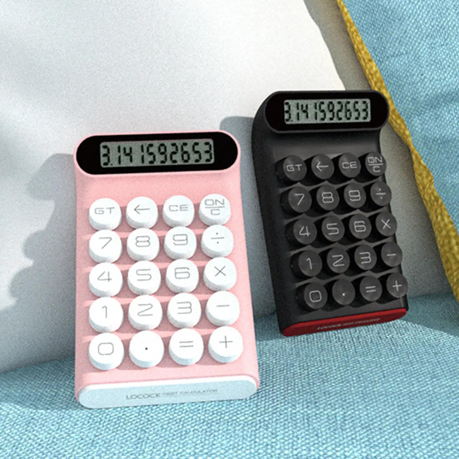 Калькулятор ручной с 10-значным ЖК-дисплеем умное отключение долгий срок службы