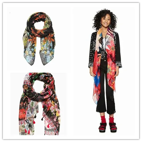 

Spanish style scarf shawl beach towel