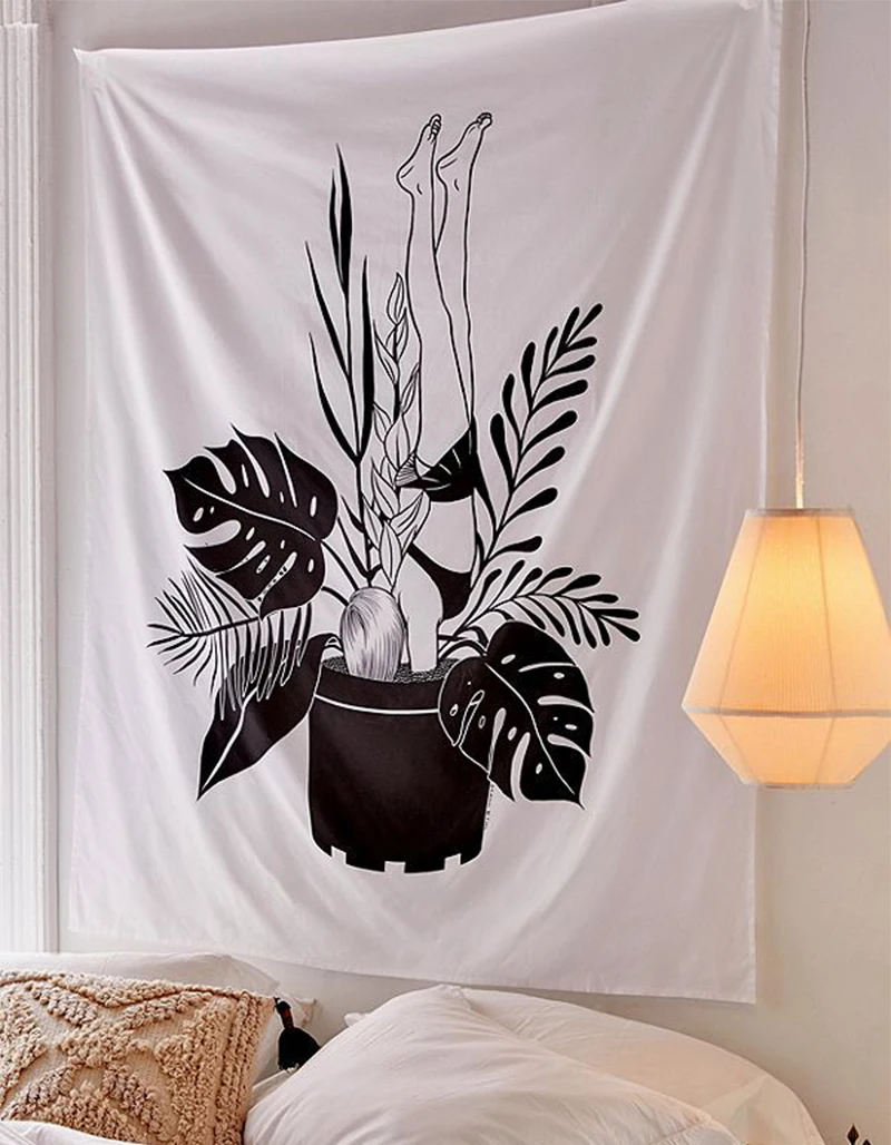 Индийский гобелен с мандалой ретро гобелены цветами нации настенные в стиле