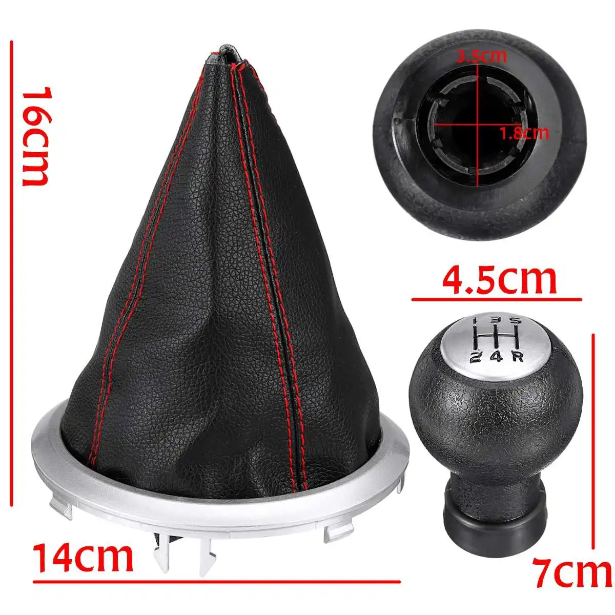 Ручка переключения передач 5 скоростей С Пылезащитным чехлом для Suzuki Swift 2005-2010 SX4