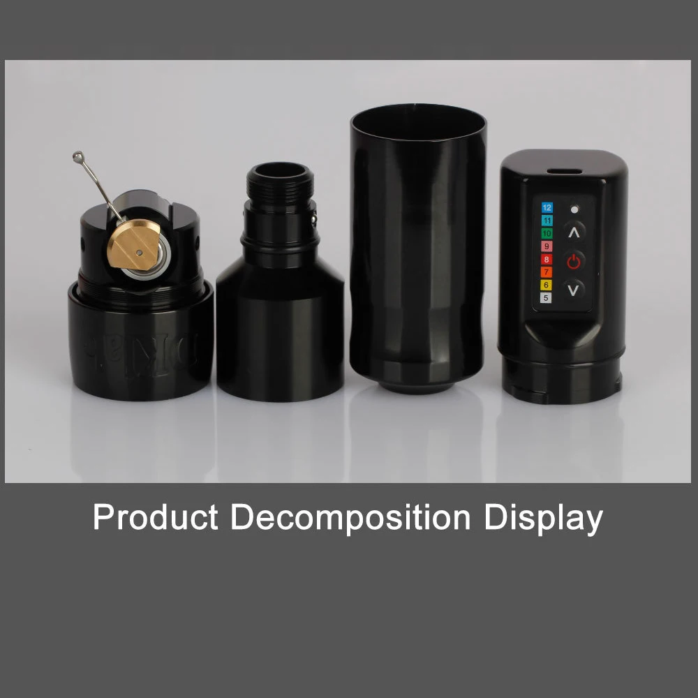 Ручка для тату-машинки DKLAB профессиональная беспроводная ручка тату