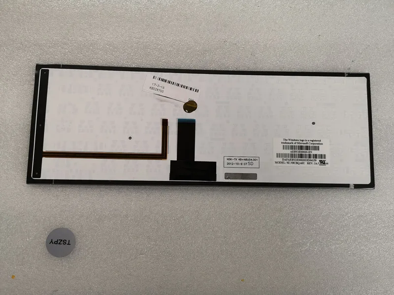 Новая Клавиатура ноутбука США для Toshiba Portege Z930 Z935 Z830 Z835 серии с подсветкой и рамкой
