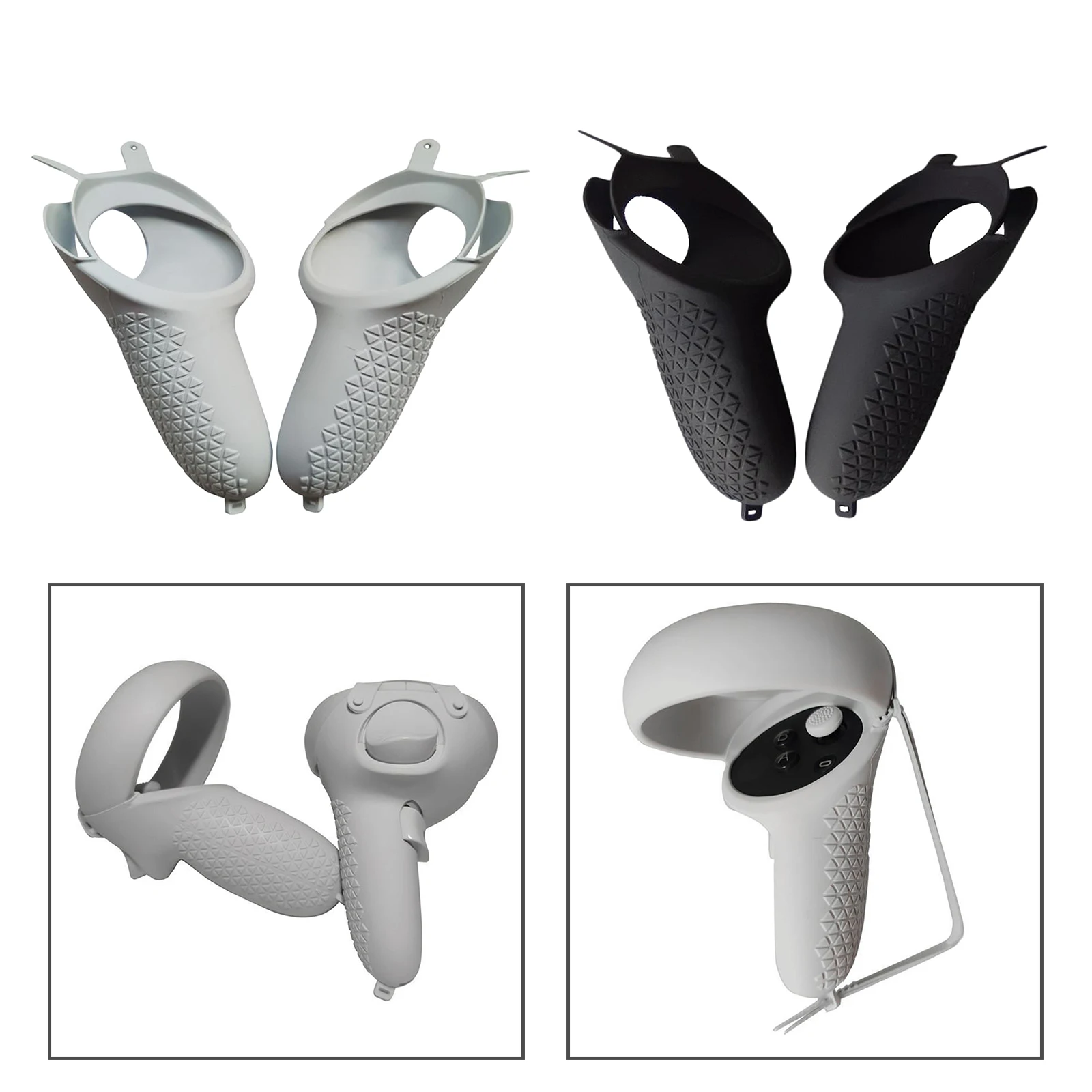 

Touch Controller Silicone Handle Grip Cover for Quest 2