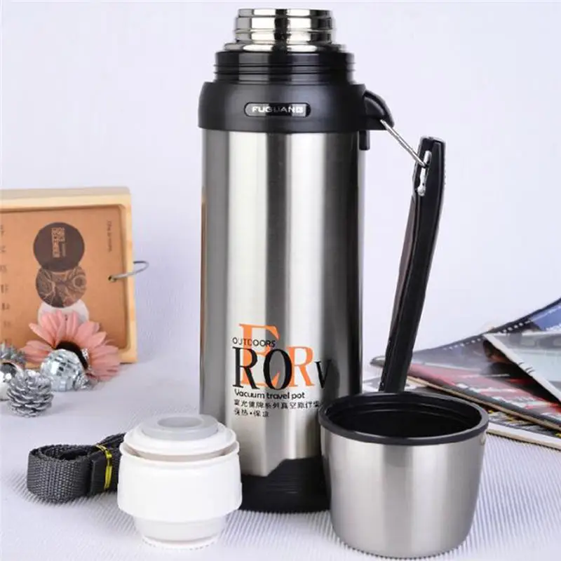 Термос из нержавеющей стали 304 термосы для кофе с горячей водой термос