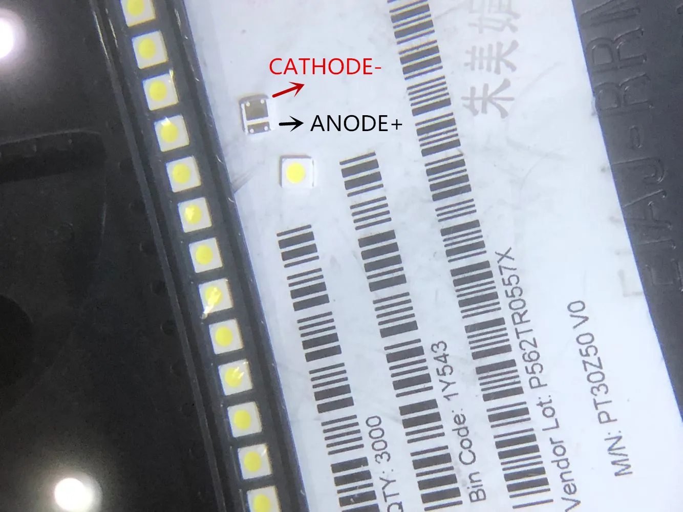 5000 шт. Lextar светодиодный Телевизор с подсветкой высокой мощности двойной чип 1 Вт