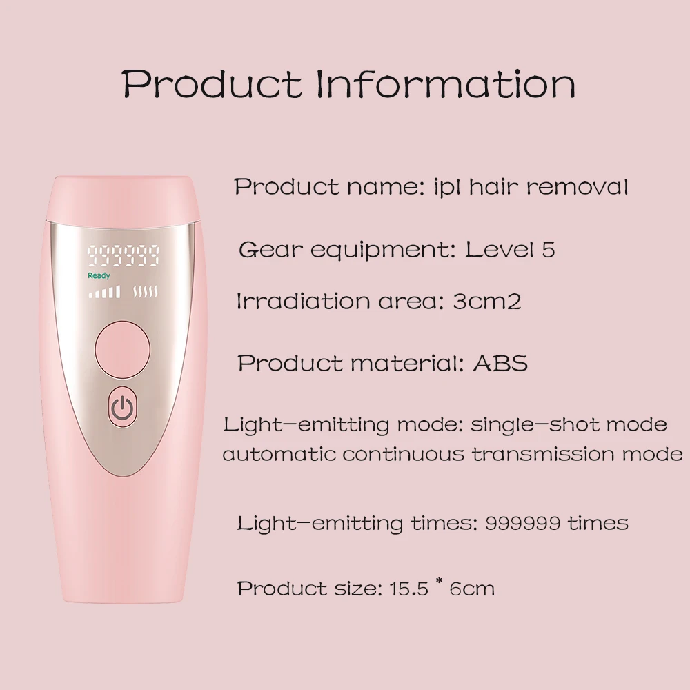 

FIEEZOE 999999 Flash IPL Hair Removal Laser Epilator For Women Painless Photoepilator Machine Permanent Depiladora Facial