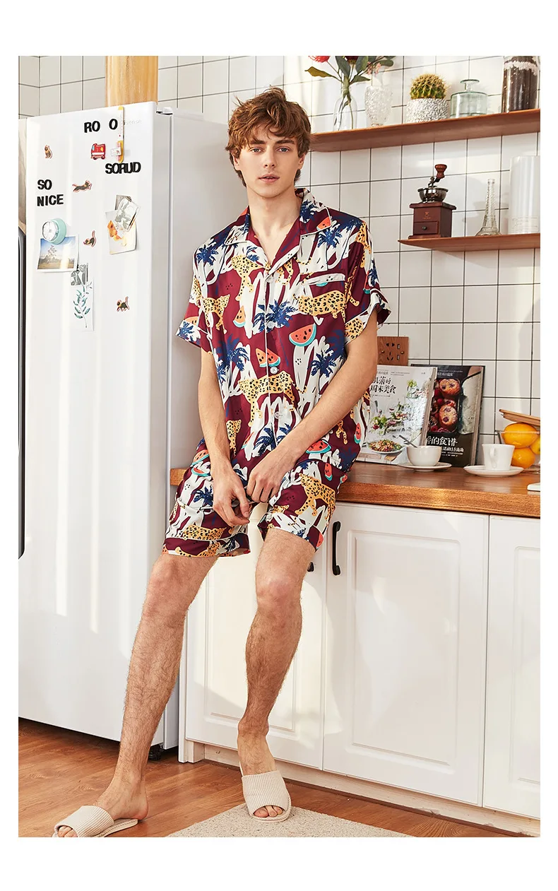 Распродажа, большие размеры, хлопок, пижамы, мужские пижамы, hombre, короткий рукав, повседневная одежда для сна, Мужская домашняя одежда, пижамные комплекты для Мужчин XXL