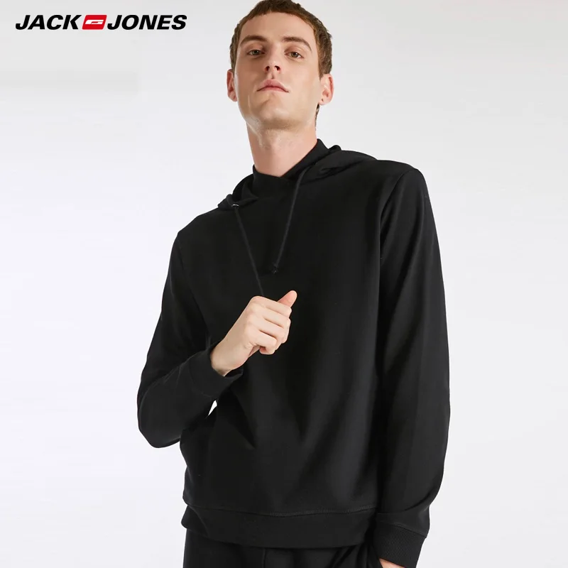 Мужская толстовка с капюшоном Jack Jones осенняя тонкая Толстовка на шнурке 2183HE506 |