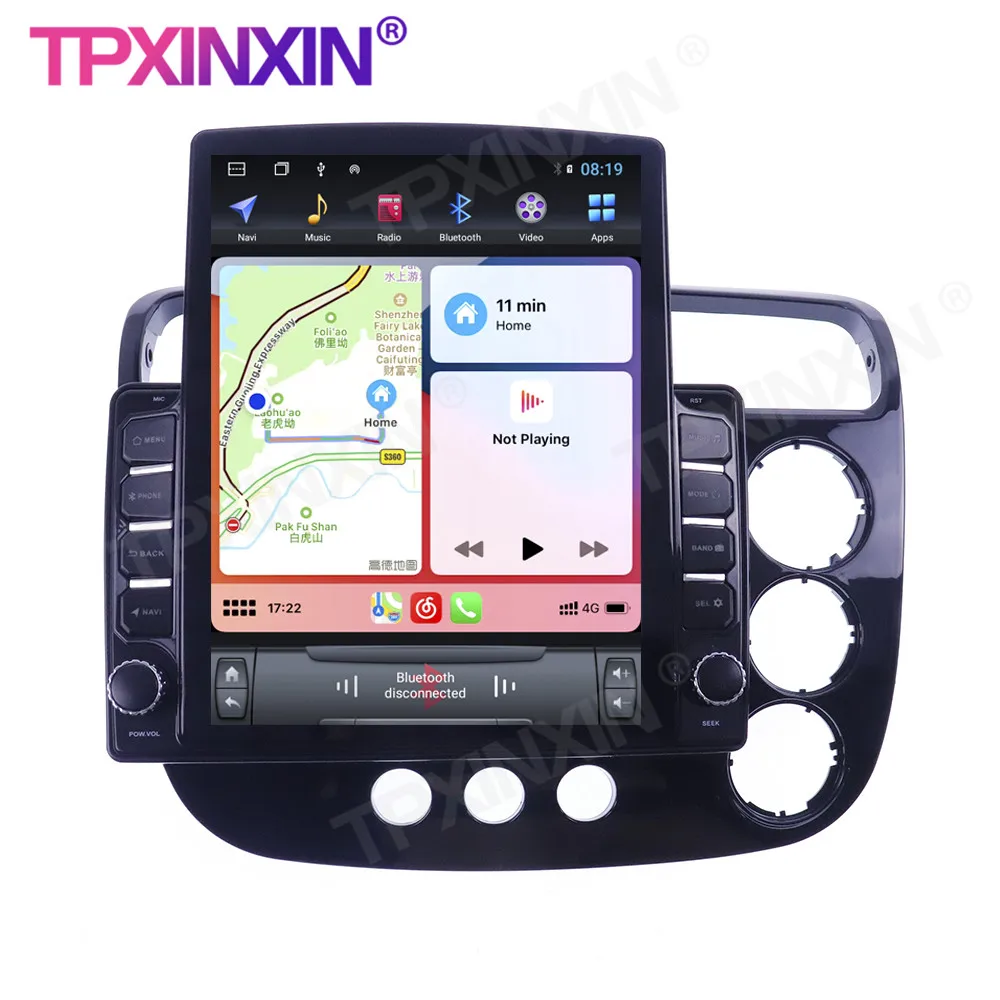 구매 혼다 시빅 2000-2005 RHD 안드로이드 10.0 무선 카플레이 터치 스크린 범용 스테레오 수신기 6 + 128G 자동차 라디오 플레이어 라디오