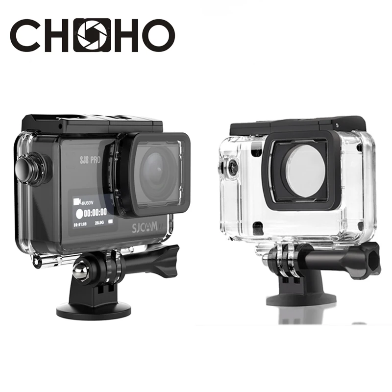 Аксессуары для sj8 Водонепроницаемый чехол 40 м Корпус для подводного погружения + адаптер для штатива для камеры SJCAM SJ8 sj8Plus SJ8Pro SJ8Air