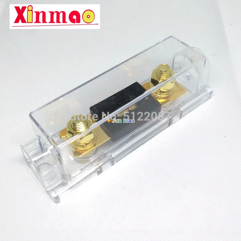 Предохранителя ANL держатель болтов-на предохранителем Автомобильные предохранители патрон предохранителей плавкой вставки с предохранителем 30A 50A 60A 70A 80A 100A 125A 175A 200A 250A 275A