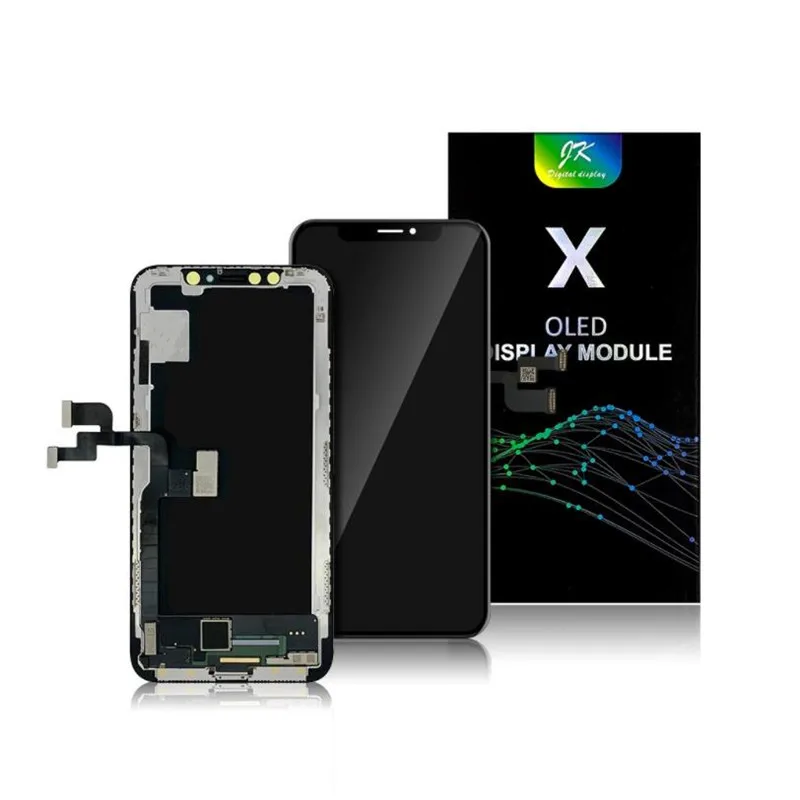Test AAA JK Soft OLED LCD Display For iphone X XS 11Pro Touch Screen Digitizer Assembly iPhone Free Gift | Мобильные телефоны и