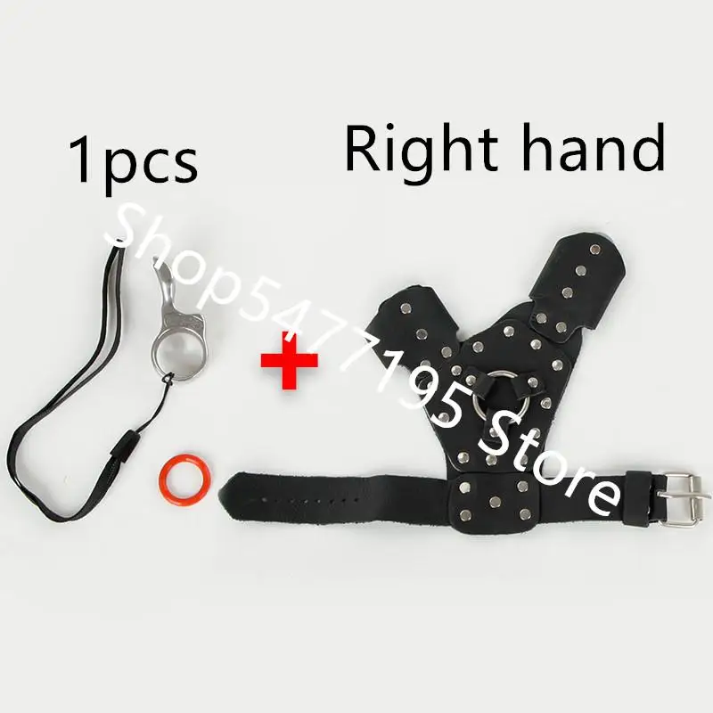 Stainless Steel Shooting Finger Fishing Ring Protection Launcher Fish Dart Accessories New Arrow Tool | Спорт и развлечения