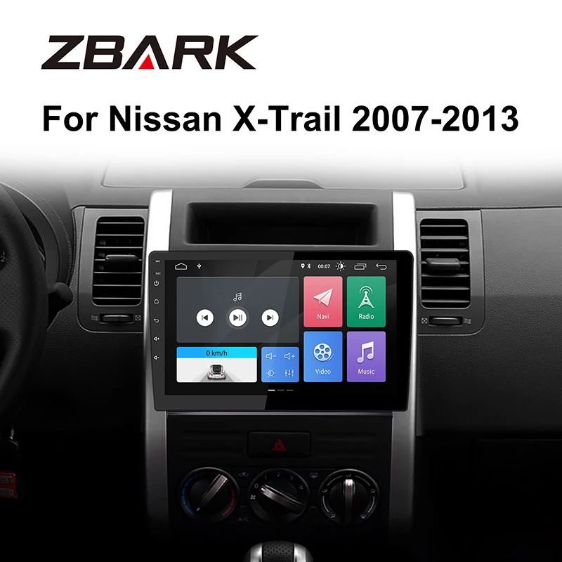 Автомагнитола YHTK0223 2 Din Android 10 0 ОЗУ Гб 1 дюйма GPS навигатор для Nissan X Trail T32 T31 2007