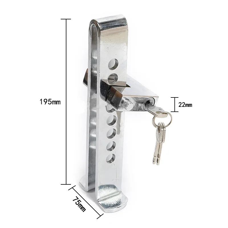 TOSPRA Новая Универсальная автомобильная Тормозная педаль сцепления замок