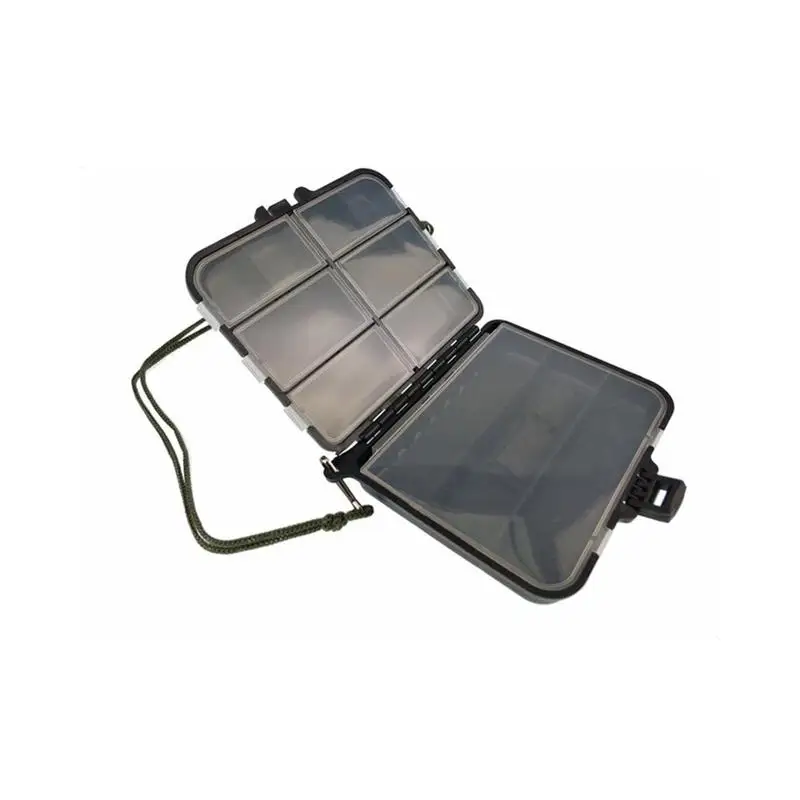 Малый/Большой Черный рыболовные принадлежности коробка Пластик подстилающего